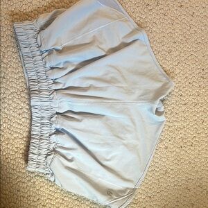 Lululemon Hotty Hots Light Blue Shorts
